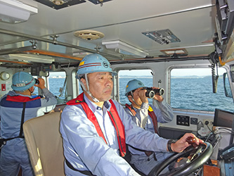 JFE福山ポートサービスホームページ｜業務内容｜海上警戒業務